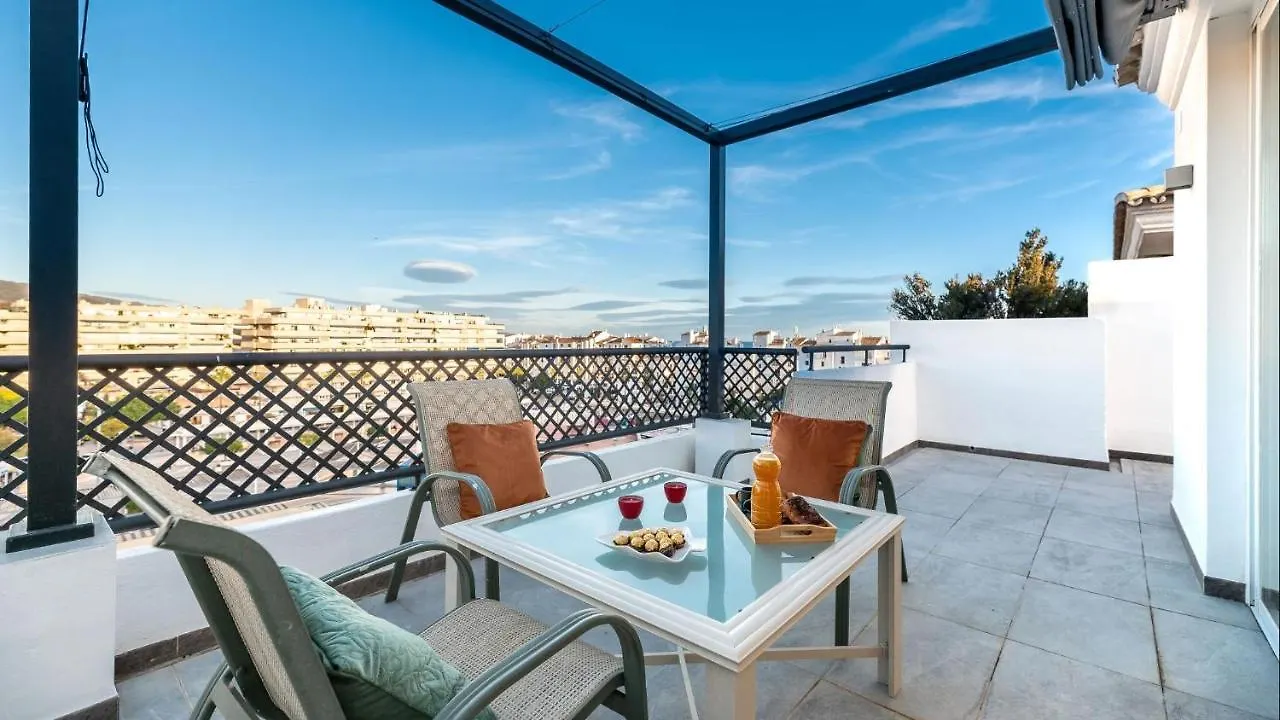 Luxury Penthouse Mountain Sea Views Puerto Banus Appartement Marbella