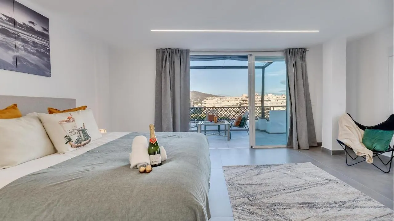 Luxury Penthouse Mountain Sea Views Puerto Banus Apartment Marbella Spain