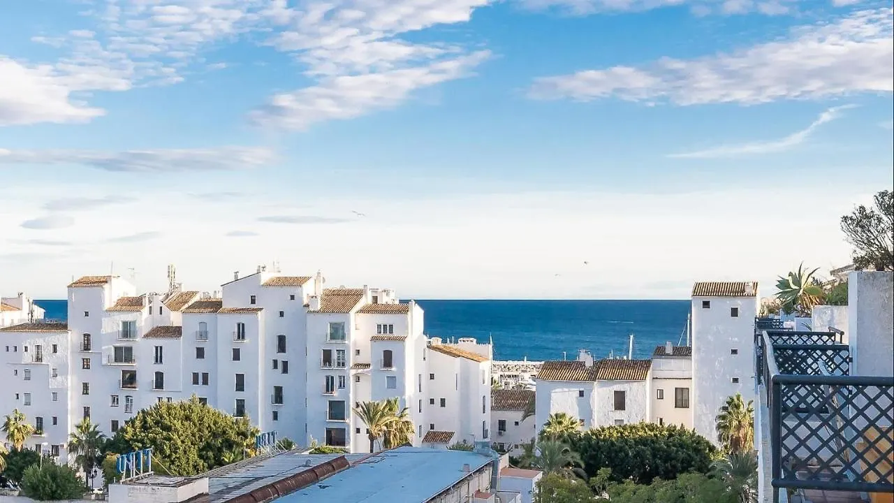Luxury Penthouse Mountain Sea Views Puerto Banus Apartment Marbella